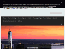 Tablet Screenshot of gogotravelers.com